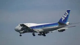 ANA Boeing 747-400D at Tokyo (HND)