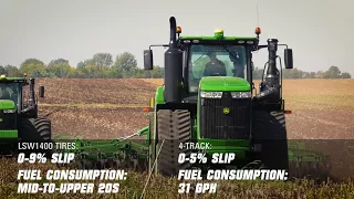 John Deere 9RX vs World’s Largest Farm Tires