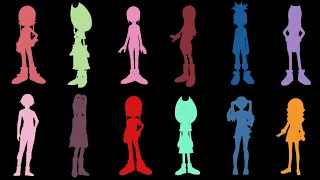 All Female Adult/Champion Evolution on Digimon TV Anime (Adventure - Ghost Game)