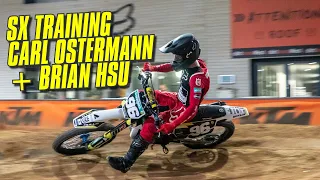 Supercross Action und Interview mit Carl Ostermann, featuring Brian Hsu
