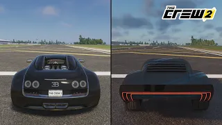 The Crew 2 | Bugatti Veyron Grand Sport Vitesse '16 vs K.S. Masked Leader '20 Performance Comparison