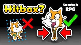 Player Collisions + Wacky hitboxes! 🐱 Scratch RPG #8