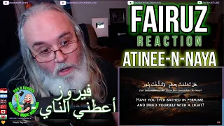 Fairuz Reaction - Atinee-n-Naya - First Time Hearing - فيروز - أعطني الناي - Requested