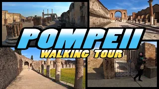 POMPEII Ruins Walking Tour - Italy (4K)