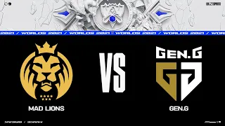 MAD vs. GEN | Worlds Group Stage Day 2 | MAD Lions vs. Gen.G (2021)