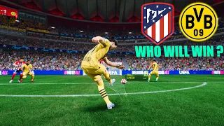 EAFC 24 - Atletico Madrid vs. Dortmund | UEFA Champions League Quarter Final | PS5 Gameplay