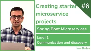 06 Creating starter microservice projects - Spring Boot Microservices Level 1