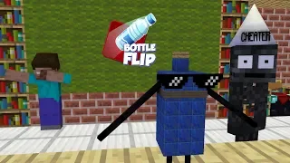 MONSTER SCHOOL : Bottle Flip Challenge!!