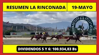 RESUMEN COMPLETO 👉 LA RINCONADA INH hoy Domingo 19 DE MAYO 2024