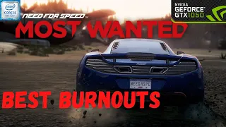 Need For Speed Most Wanted 2012 Gameplay | Max Settings BURNOUTS | GTX 1050 4GB | i5 8300h