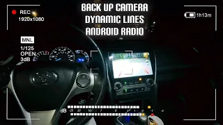 How to Set Up Dynamic Guide Lines Reverse Camera I Android After Market Radio I Roadanvi