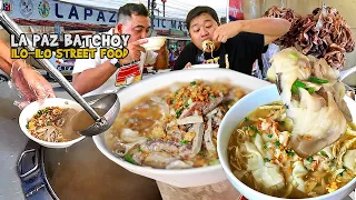 Filipino Street Food | LA PAZ BATCHOY at PANCIT MOLO in ILOILO CITY, La Paz Public Market (HD)