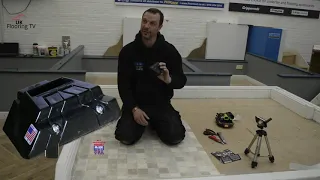 This weeks tool review at FITA, Dan tests out the goofproof cutter from proknee ,with Floormart.