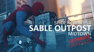 Marvel's Spiderman PS4 Sable Agents Outpost Midtown Ultimate Difficulty