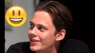 Bill Skarsgård ( IT Movie) - TRY NOT TO LAUGH😊😊😊 - Best Funniest Moments 2017