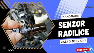 Senzor radilice - Kako Radi i Zašto Se Kvari + 4 uobičajena simptoma & kako provjeriti i popraviti