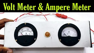 Voltmeter and Ammeter connection | Ghar par Voltmeter and Ampere meter kaise lagaye | YK Electrical