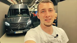 Тест МЕРСЕДЕСА в Германии: сам ТОРМОЗИТ, сам РУЛИТ! Новый SPRINTER