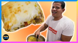 Gadiel Makes Lasagna de Platano