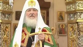 Патриарх освятил храм в честь Живоначальной Троицы