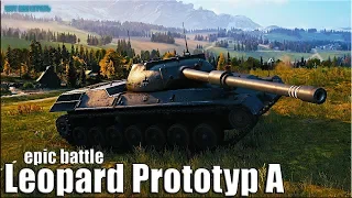 ЛЕОПЁРДАВЫЙ ДАМАГЕР 🌟 EPIC BATTLE 🌟 Leopard Prototyp A World of Tanks gameplay