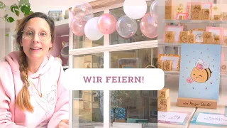 8 Jahre Handmade-Business: Jubiläumsfeier und Vorbereitungen zum Ladengeburtstag