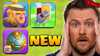 NEW EPIC EQUIPMENT, NEW TROOP and NEW SPELL in Clash with Haaland (Clash of Clans)