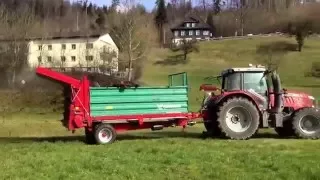 Farmtech Superfexx 700 bei Mb Trans Agrar!!  Massey Fergusson 7618