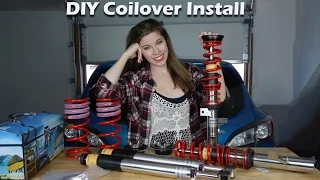 HOW TO INSTALL COILOVER SUSPENSION!