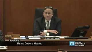 03/19/19 Metro Council Meeting