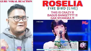 GURU VOKAL REACT : 【公式ライブ映像】Roselia「FIRE BIRD」【期間限定】| SEMUANYA BAGUS VOKALNYA !!!! GOKILLL !!!