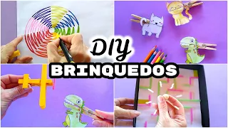 Como fazer Brinquedos com material reciclado - Ideias incríveis para o Dia das Crianças