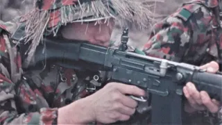 SWISS ARMY 1972 TACTICS: Vintage Film "Infantry Combat" (w/ Subtitles)