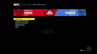 Делайте ставки - UFC (AI) бой Доминик Круз vs Урия Фабер ▼