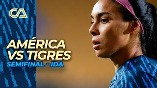 🔴 -  EN VIVO - 🦅 América Vs Tigres  - Semifinal - Ida