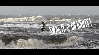 🇳🇱 SWAG IT AT 60 KNOTS BRUTAL STORMCHASE 'Trip down memory lane' Windsurfing