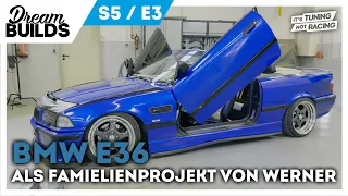 DreamBuilds S5E3 - BMW E36 als Familienprojekt von Werner