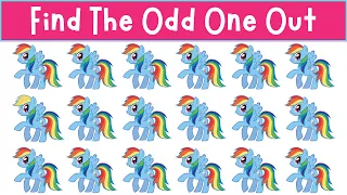 Find The Odd One Out: My Little Pony