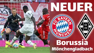 MANUEL NEUER VS Borussia Mönchengladbach (8/27/2022)