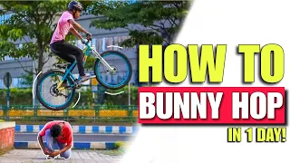 HOW TO BUNNY HOP? | In ANY CYCLE | 3 Easy Steps | Infinity Riderzz