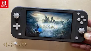 Hogwarts Legacy Nintendo Switch Lite Gameplay