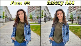 Poco F5 vs Samsung Galaxy A54 Camera Test