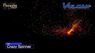 Crazy Spinner by Vulcan Fireworks from The Firework Outlet