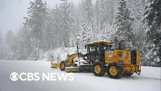 California begins blizzard recovery efforts