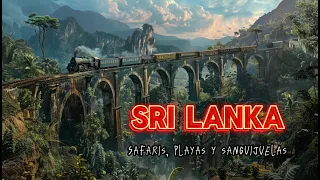 SRI LANKA 🇱🇰(2/3) | Sanguijuelas, Safari de elefantes, fortalezas y playas