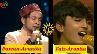 Manwa laage| Pawandeep Rajan-Arunita Kanjilal vs Mohd Faiz-Arunita| Superstar singer2|Indian Idol