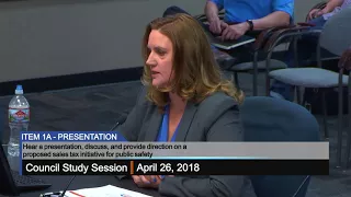 Council Study Session - 4/26/2018