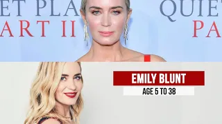 Emily Blunt - From 5 to 38 Years Old