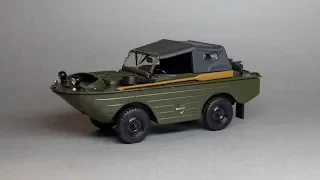 ГАЗ-46 «МАВ» автомобиль амфибия | Автолегенды СССР №100 | Масштабная модель 1:43 DeAgostini