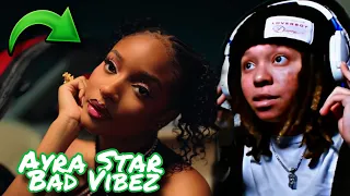 She A Vibe🔥LoftyLiyah Reacts To Ayra Starr - Bad Vibes ft. Seyi Vibez
